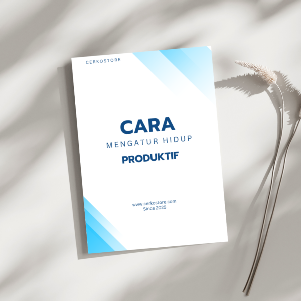 E-Book Cara Mengatur Produktifitas